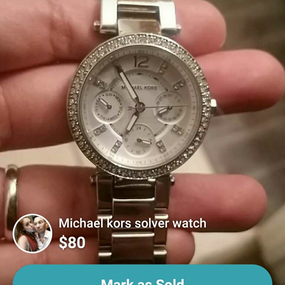 Michael kors silver watch